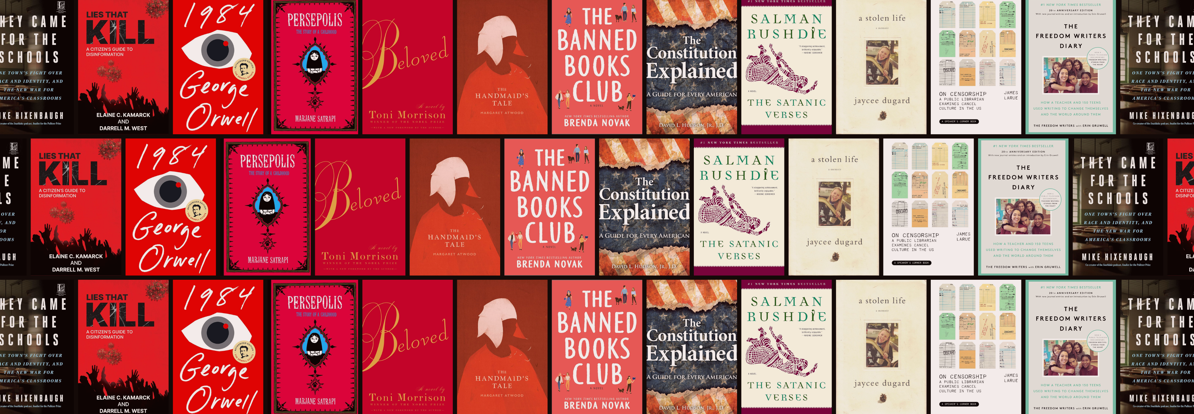 Visit the Main or Valhalla Branch Libraries to check out our Banned Book Week display!