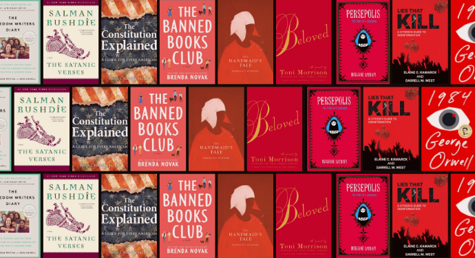 Visit the Main or Valhalla Branch Libraries to check out our Banned Book Week display!