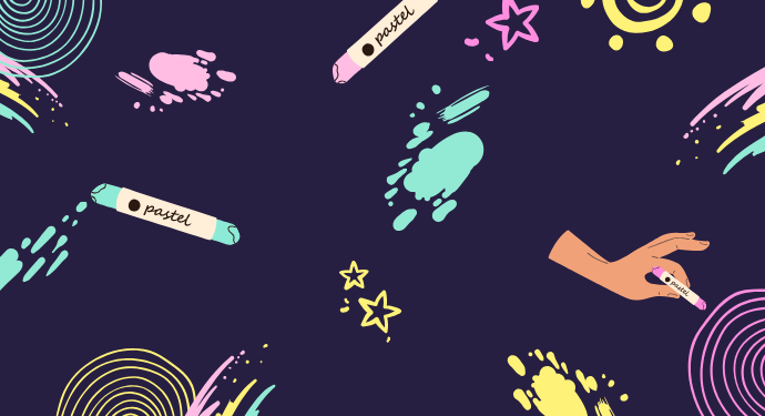 Craft Crew Oil Pastels Painting for Grades 2–5 | 1/15