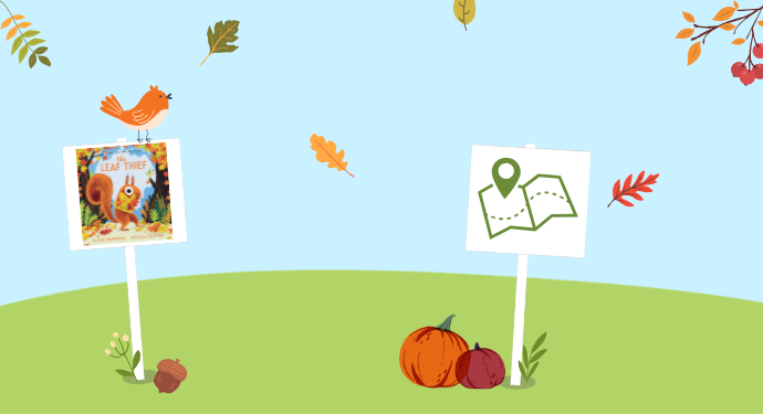 Join us for our StoryWalk® Program with Miss Debbie at Nannahagen Park | 10/9